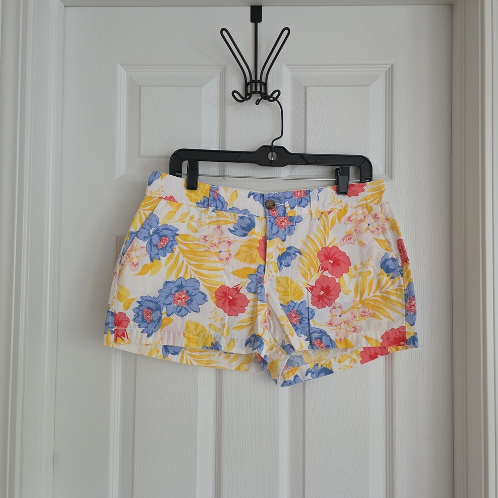 Old Navy Floral Shorts - Yellow, Blue, Pink